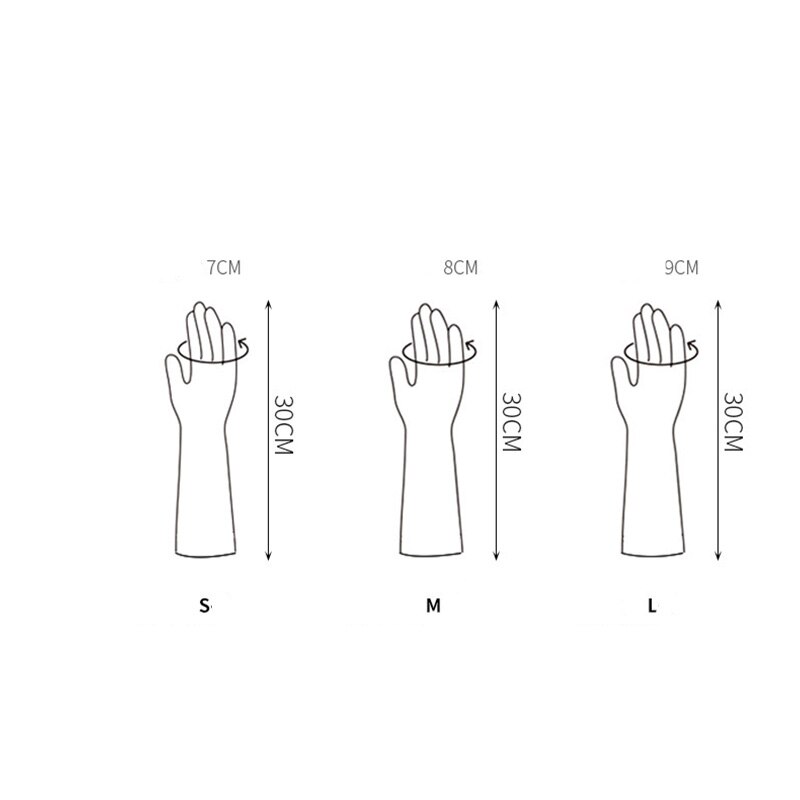 1 paio di guanti per la pulizia in silicone guanti per la pulizia dei piatti lavapiatti lavapiatti guanti in gomma spugna strumenti per la pulizia