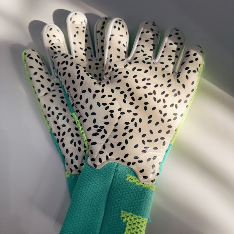 Latex halkfria målvaktshandskar ungdom vuxen målvaktshandskar fotboll sport spel träningshandskar