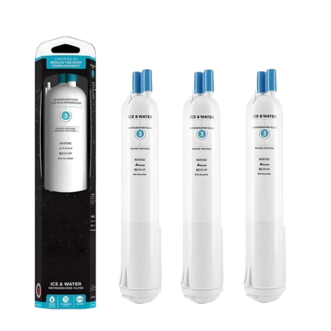(1-4PCS) Replace EDR3RXD1 Refrigerator Water Filter For Filter3，4396841，4396710，9083，w10121145