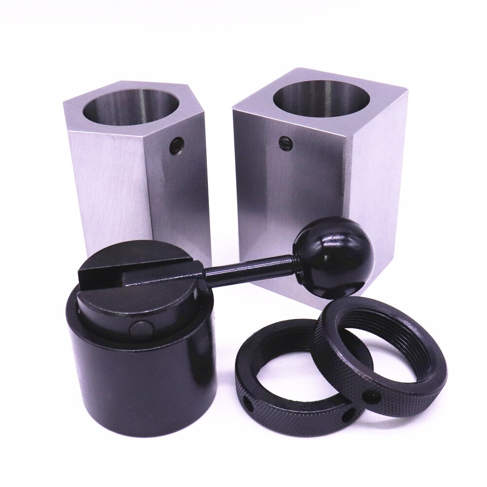 5C Collet Block Set Hex Square Rings & Collet Closer Holder For Milling Machines Lathes