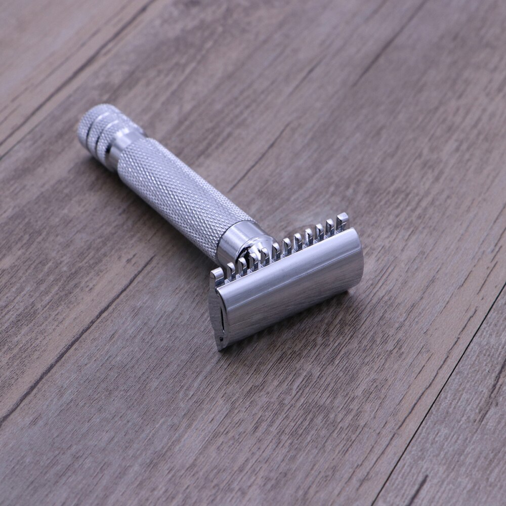 Mens Shaving Mild Removal Shaver Safety Razor Double Edge Safety Razor Stainless Steel Shaving Razor For Men (Pattern 1)