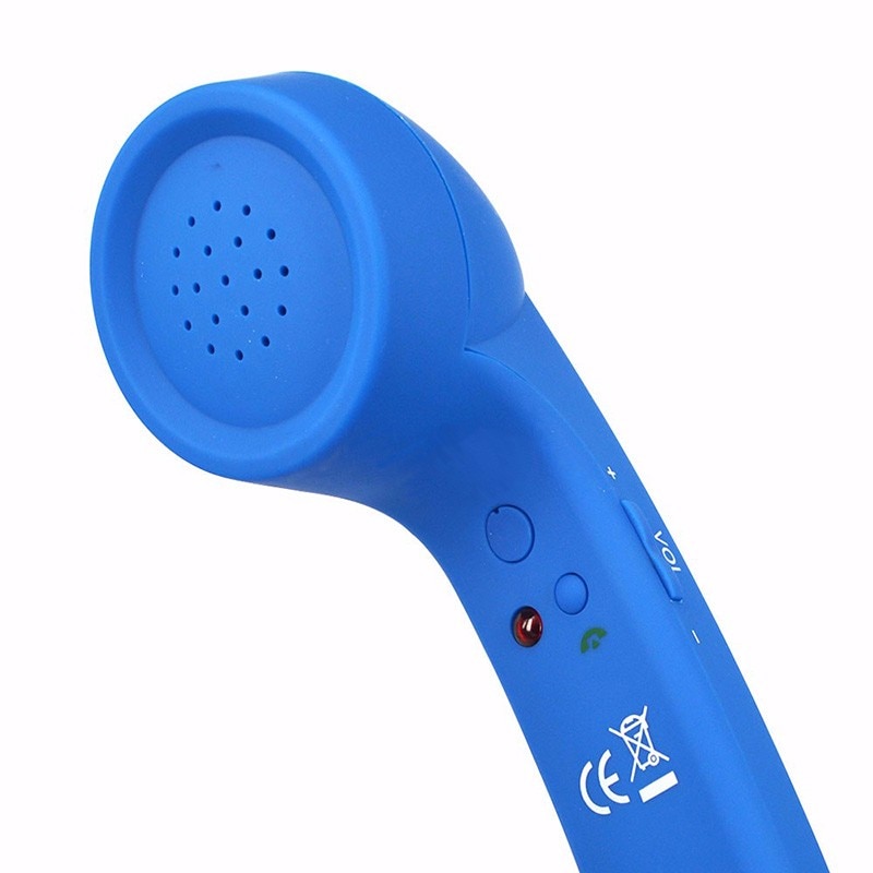 3,5mm Jack Klassische retro Telefon Hörer Mini Mic Lautsprecher Anruf Empfänger für Iphone Samsung Huawei