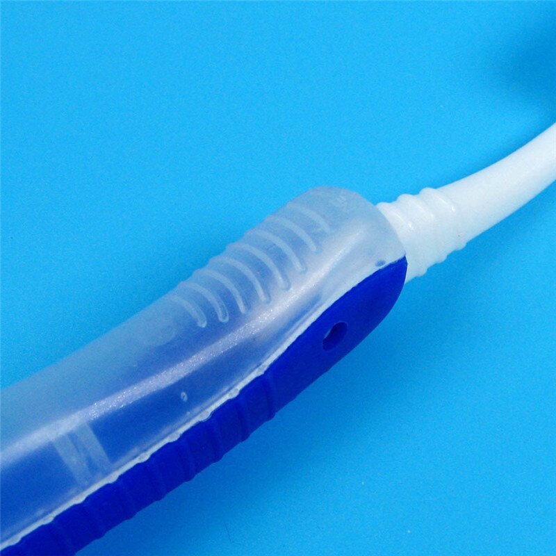 Brosse à dents pliable de voyage brosse à dents à poils souples Portable pour Camping randonnée outils de nettoyage buccal d'hygiène des dents en plein air