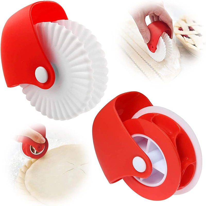 Machine de découpe de pâte à tarte, roue à rouler de façon spectaculaire, coupeur de pâte, outil de décoration, accessoires de cuisson