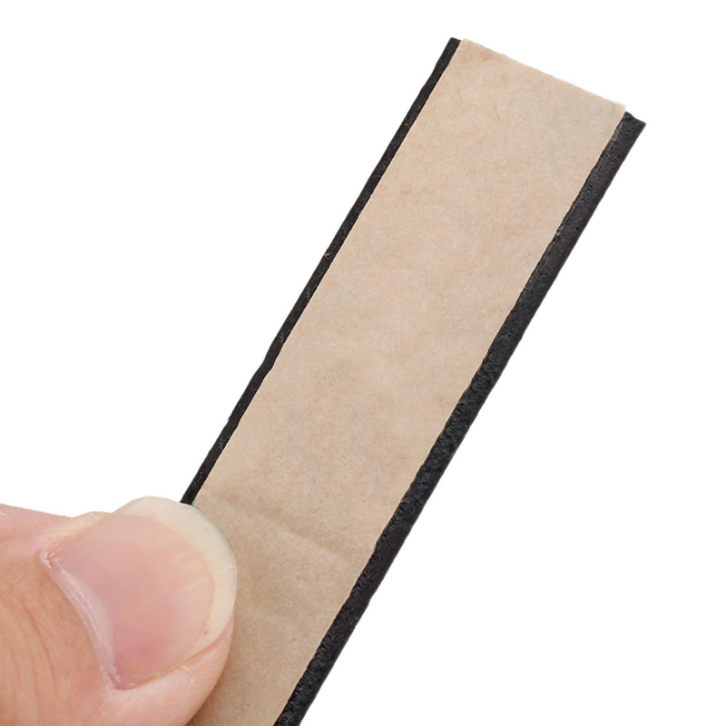 Embellecedor burlete de goma EPDM para coche tira de sellado 1 pieza negro 3 metros parabrisas delantero