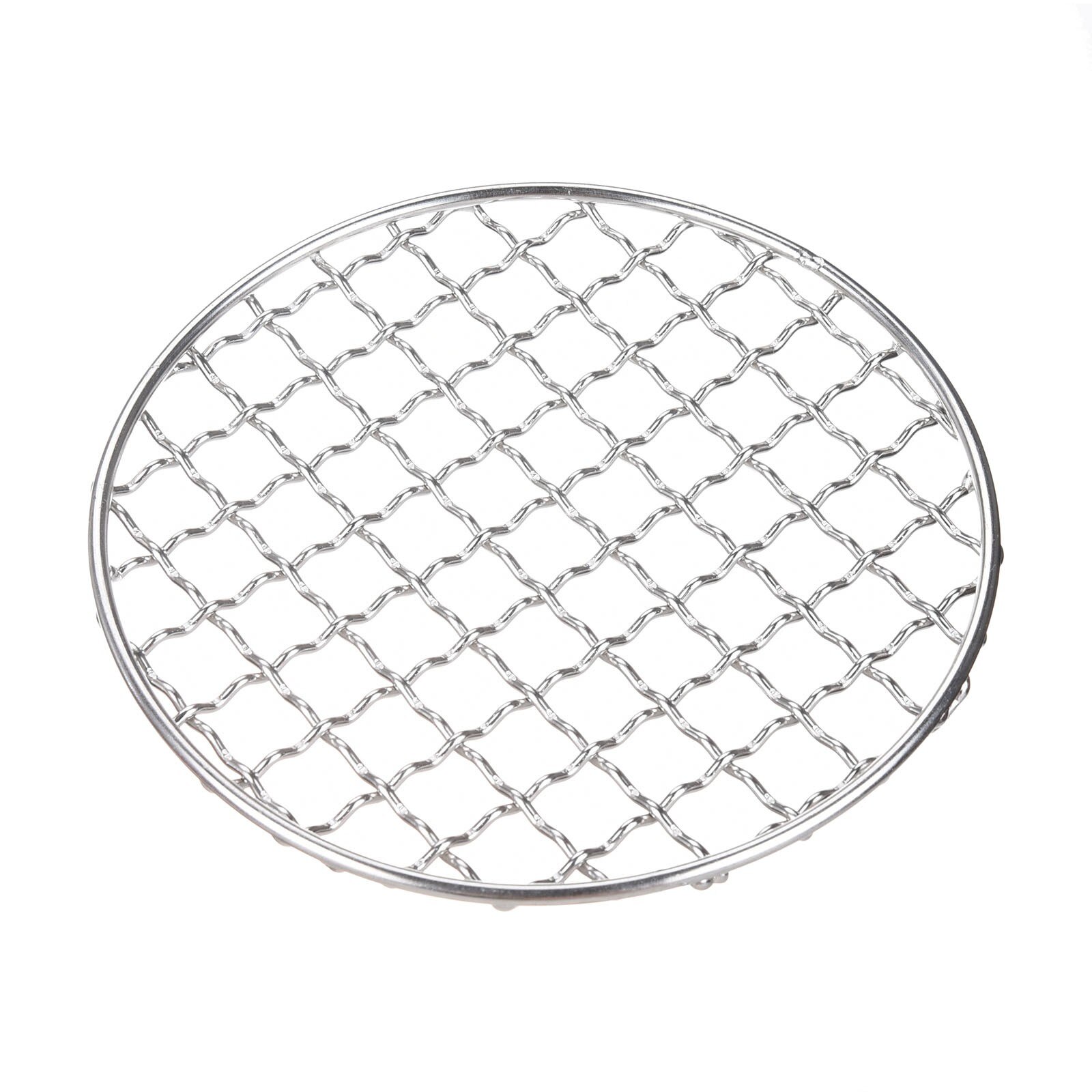 BBQ Grill Camping Stainless Steel Barbecue Wire Mesh BBQ Grill Mat Cooking-Grid