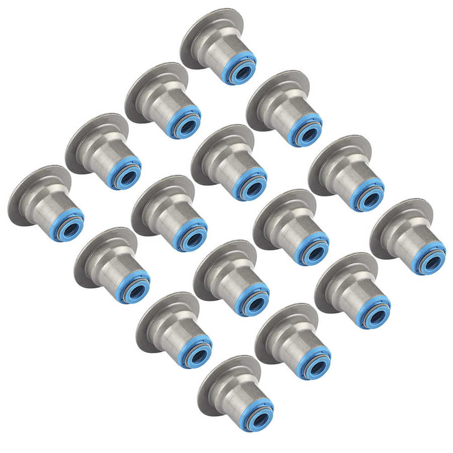 16Pcs Klepseals Set Vervanging 12482063 Voor Ls Fit Voor Chevrolet Silverado Express Camaro Impala Voertuig Onderdelen Ijzer