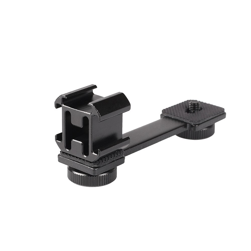 Potrójny adapter robić mocowania gorącej stopki pasek rozszerzenia mikrofonu robić Zhiyun gładki 4 DJI Osmo kieszeń Gimbal Akcesoria