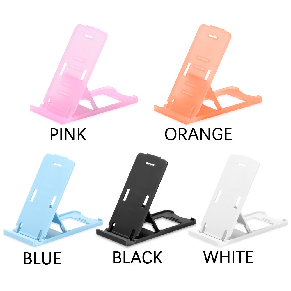Soporte Universal portátil para teléfono, soporte para Tablet PC, soporte ajustable de cinco grados, herramienta plegable Multicolor de aprendizaje, accesorio para teléfono