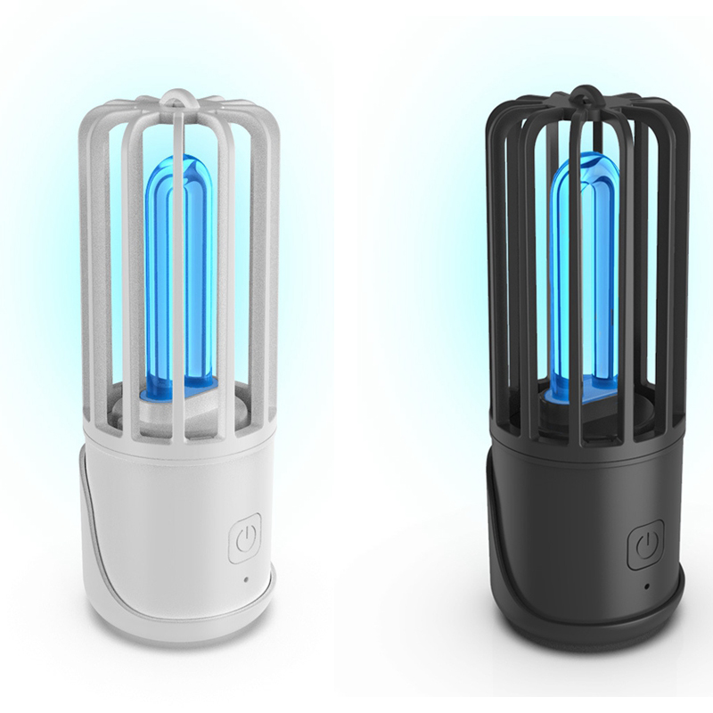 USB Rechargeable UV Lamp With Ozone,Portable Quartz UVC Light Cleaner Disinfector For Travel Home,Car,Bathroom