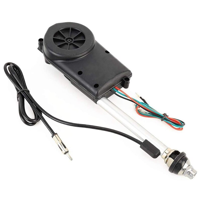 TopCar Antenna Kit DC12V Electric Aerial Radio Automatic Antenna Booster Power Truck Vehicle Antenna