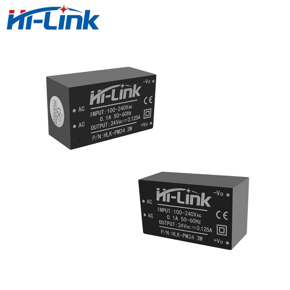 Free ship 10pcs*HLK-PM24 Hi-Link 24v dc power supply 3W power supply switching AC-DC
