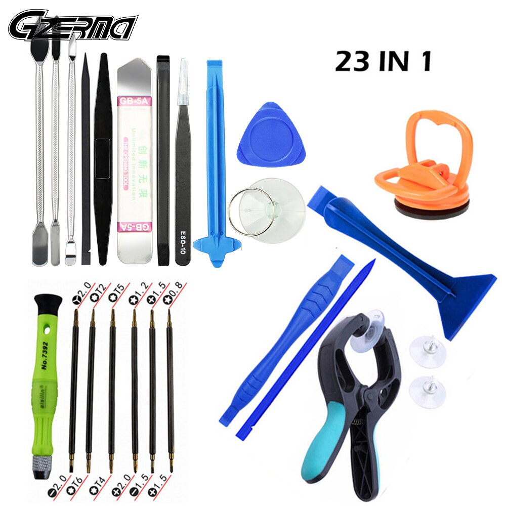 Gzerma 23 In 1 Multi Precisie Schroevendraaier Set Telefoon Reparatie Gereedschap Sets Voor Apple Iphone Mac Screen Opening Gereedschap Hand gereedschap Kit