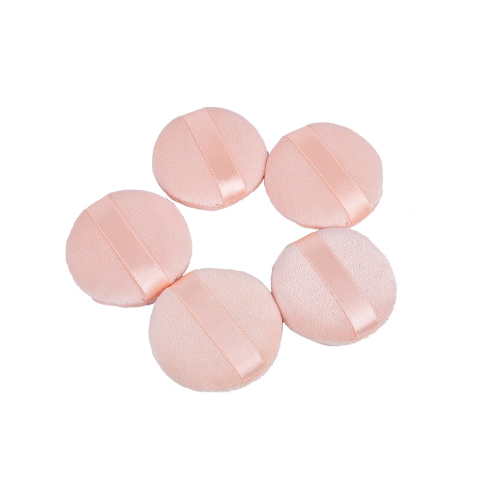 5 st puderpuff ansiktssmink svampkuddar ansiktsfoundation makeup kosmetiskt skönhetsverktyg