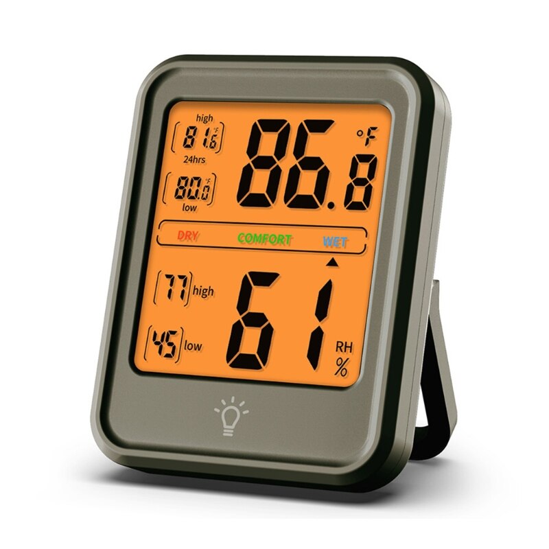 Thermostat de nid d'animal de compagnie de Reptile lumineux fixé au mur électronique de haute précision