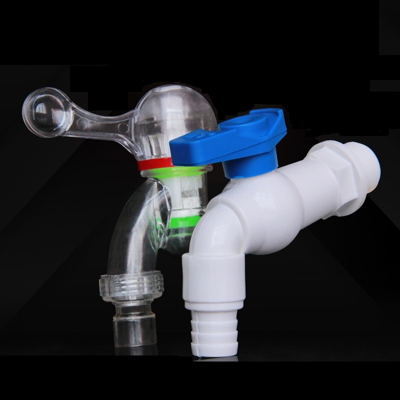 PVC Acqua di Rubinetto 1/2 ,3/4 di pollice Maschio Filo Rubinetto Valvola di Collegare per Tubo Morbido 1/2 "3/4" Rubinetto per Tubo Da Giardino Impianto di Irrigazione valvola