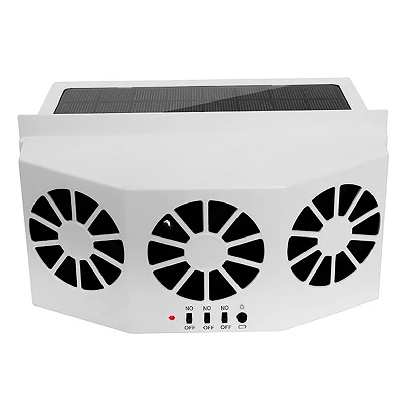 Car Air Vent Solar Exhaust Fan Windshield Ventilation Window System Solar Power for Camper RV Caravan Boats