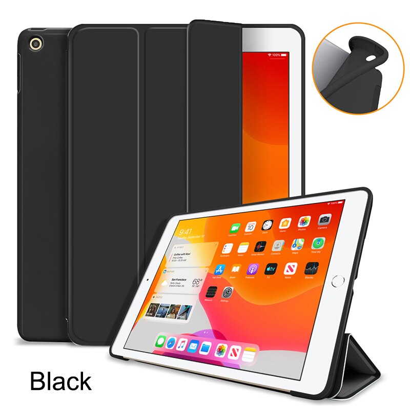 Tablet soft Case For Huawei MatePad T10S 10.1"AGS3-L09/AGS3-W09 Silicon Gel Case for MatePad T10 9.7"AGR-L09/AGR-W09 case: Black / For T10S 10.1 inch