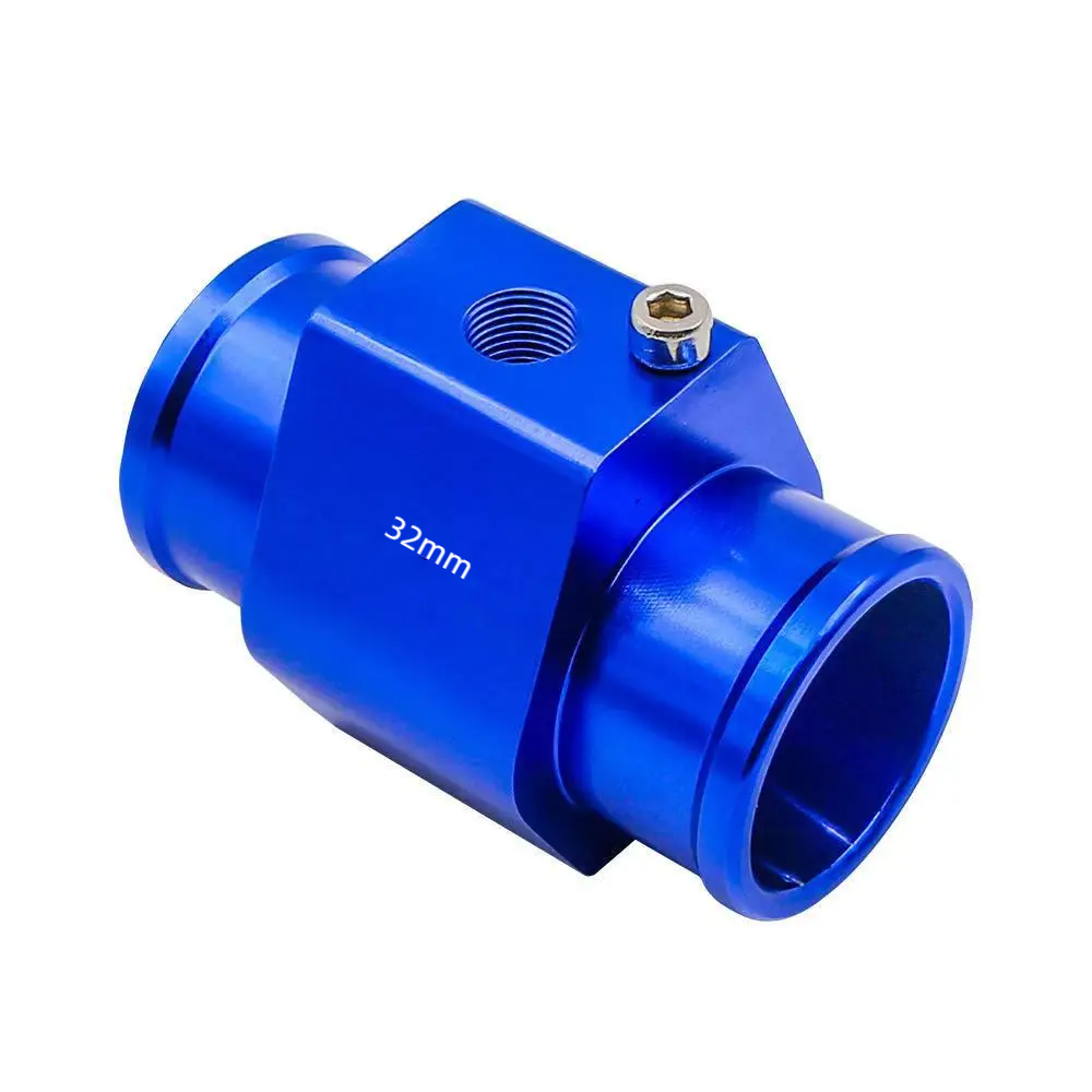 Medidor de temperatura del agua temperatura del radiador Sensor de tubo de junta de temperatura del agua 40mm 38mm 36mm 34mm 32mm 30mm 28mm adaptador de manguera