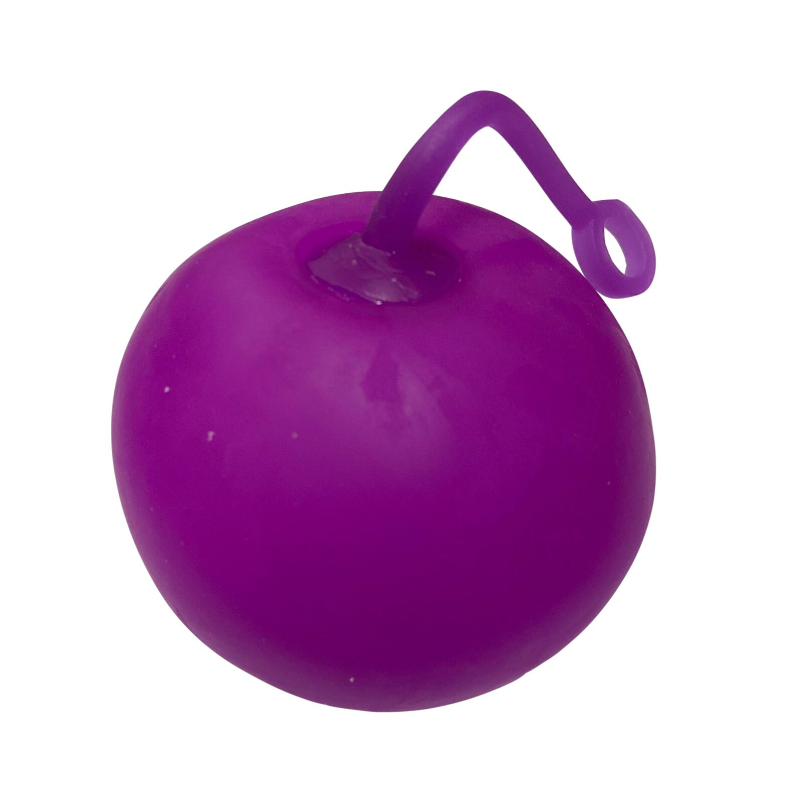 1 pz solido gonfiabile spremere palla trasparente bolla palla divertente adulto bambini anti-ansia antistress acqua divertimento palle S/M/L: Purrple S