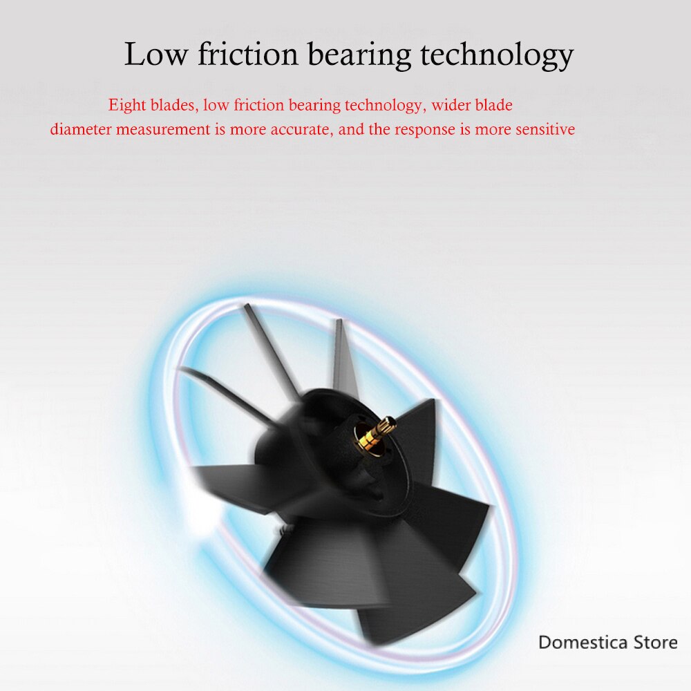 Anemometer Measure Wind Speed Air volume Temperature And Humidity Handheld Anemometer HT625 Windmeter LCD Digital Hand-held