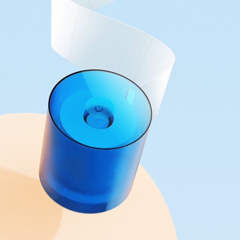 Punch-free Paper Reel Wall Mounted Frosted Translucent Waterproof Wall Mounted Bathroom Roll Paper Cylinder Paper Towel Box