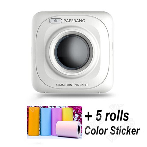 PAPERANG-imprimante thermique Portable de photos P1 Bluetooth, sans fil, pour téléphone Portable android et ios