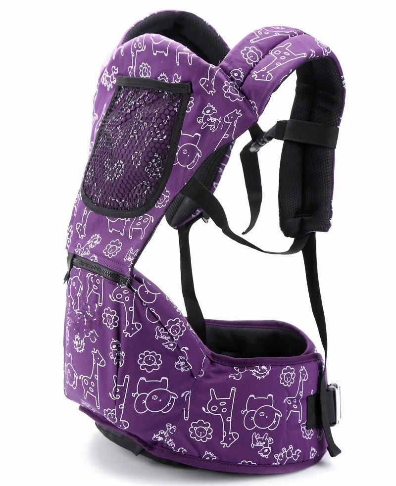 ! cartoon Dier Patroon Baby Rugzak Draagdoek Heupdrager, Baby Houder Voor 3 ~ 40 Maanden Kids, mochila portabebe: zise