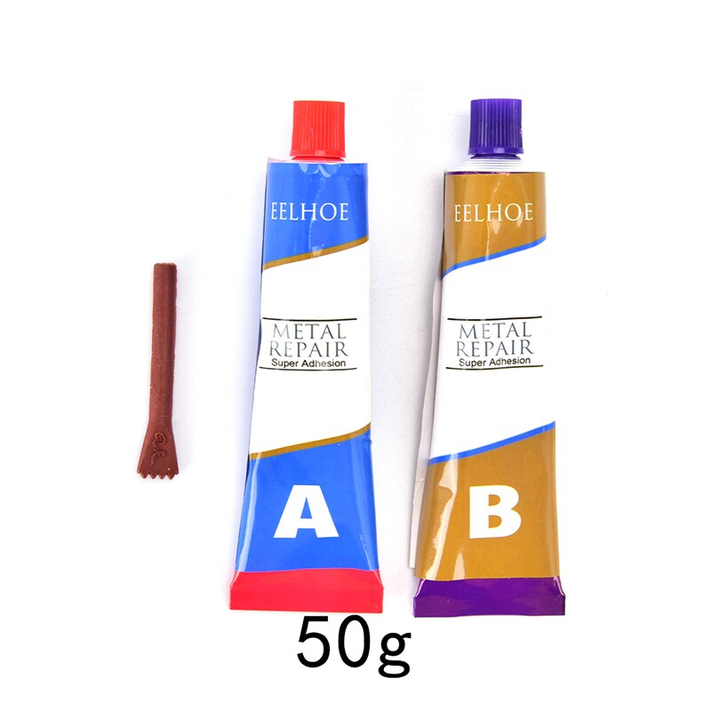 20/50/65/100g Metal Repairing Adhesive Super Glue Iron Steel Auto Radiator Water Tank Special Leakage Plugging Welding Glue Tool: N2-50g