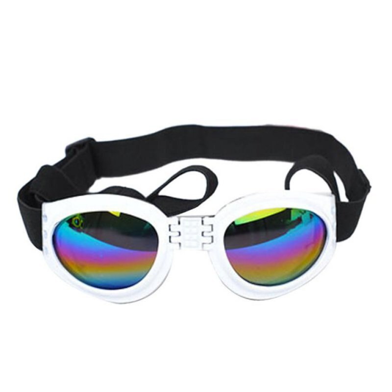 Hond Zonnebril Bescherming Ogen UV Goggles Hond Zonnebril Puppy: W