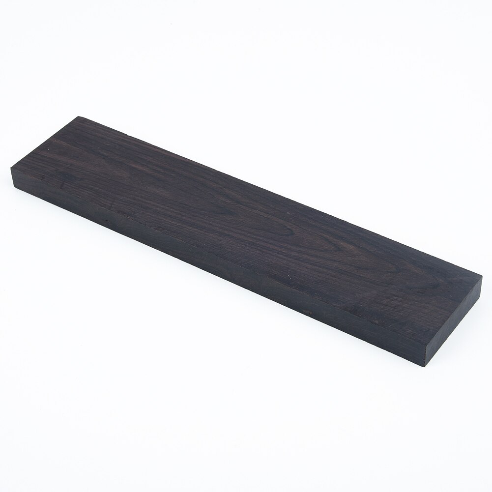 20 x 4.5 x 1.1cm svart ibenholt treblokk diy tømmer møbler