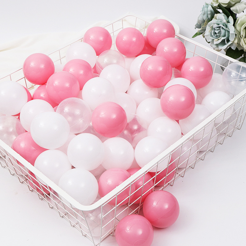 100/200Pcs Baby Ball Pool 5.5/7cm Colorful Ball Sensory Toys Soft Plastic Ocean Balls For Children's Playpen Kids Funny Toy