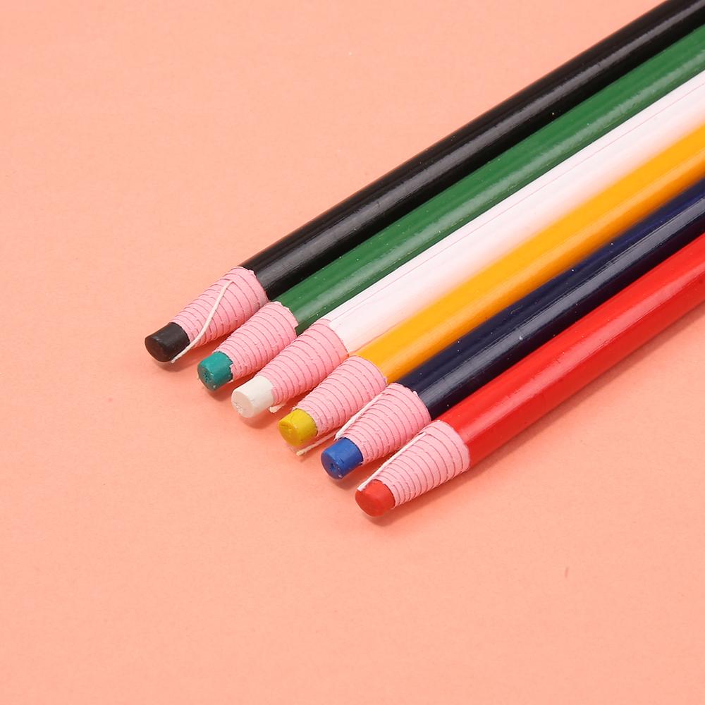 5Pcs Cut-free Sewing Tailor's Chalk Pencils Fabric Marker Sewing Chalk Garment Pencil for Tailor Sewing Accessories
