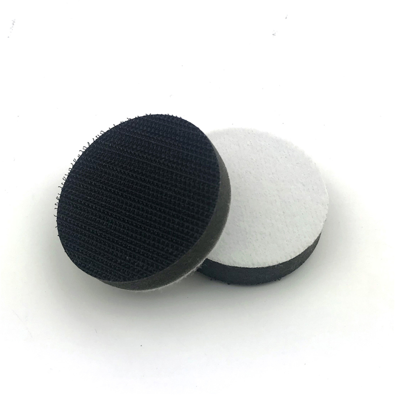 POLIWELL 2PCS 2 Inch Soft Sponge Interface Pad for Sanding Pad Hook&Loop Sanding Disc Buffer Back Pad Uneven Surface Polishing