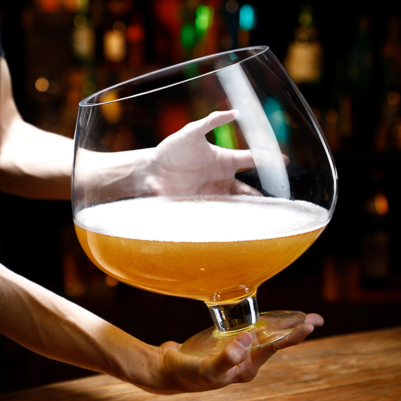 Verre à bière surdimensionné géant de 3000ML, réservoir à poisson de grande capacité pour célébrités d&#39;internet