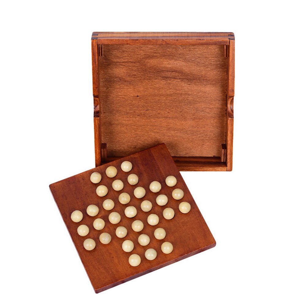 Juego de mesa individual de madera Noble para niños, ajedrez de diamantes independiente, antiguo chino Kong: Default Title