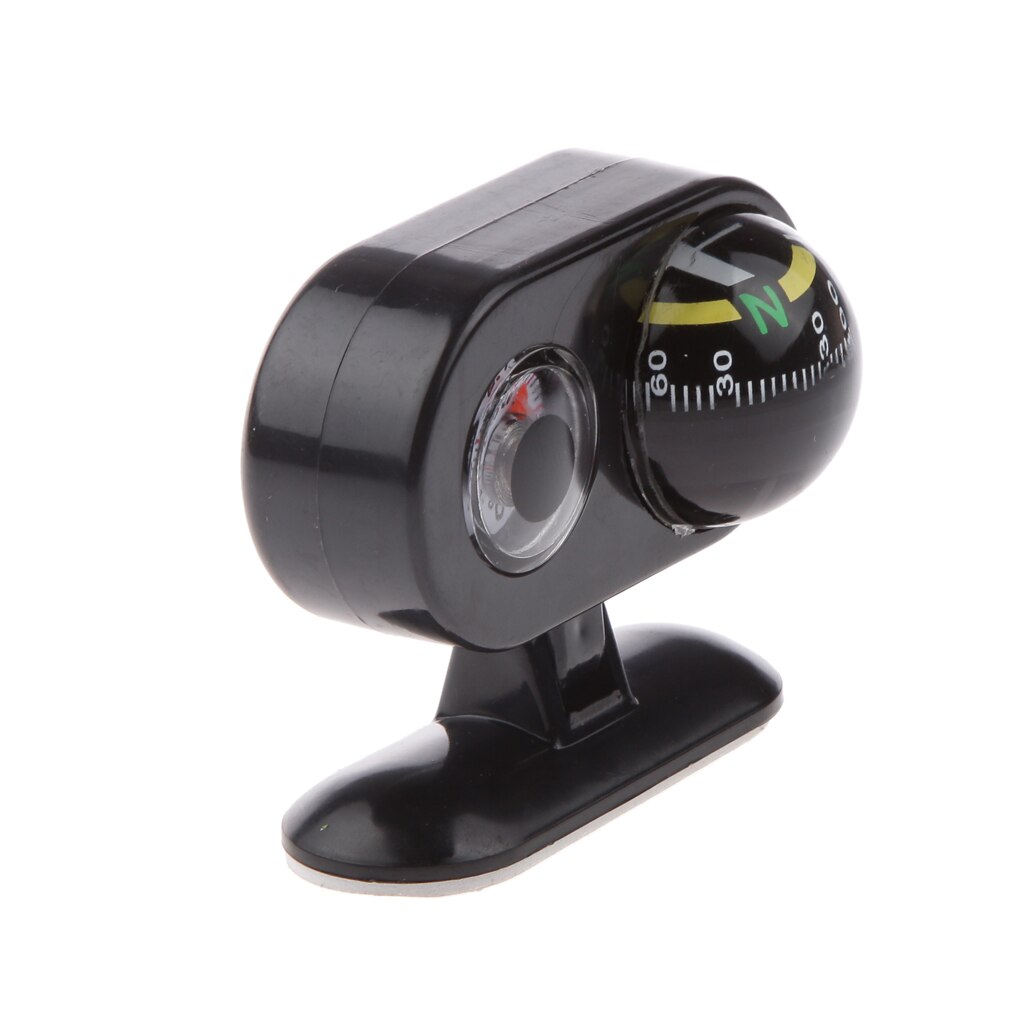 Removable 2 in 1 Car Navigation Compass Thermometer Boat Caravan Truck Bike Adjust upward or downward angle