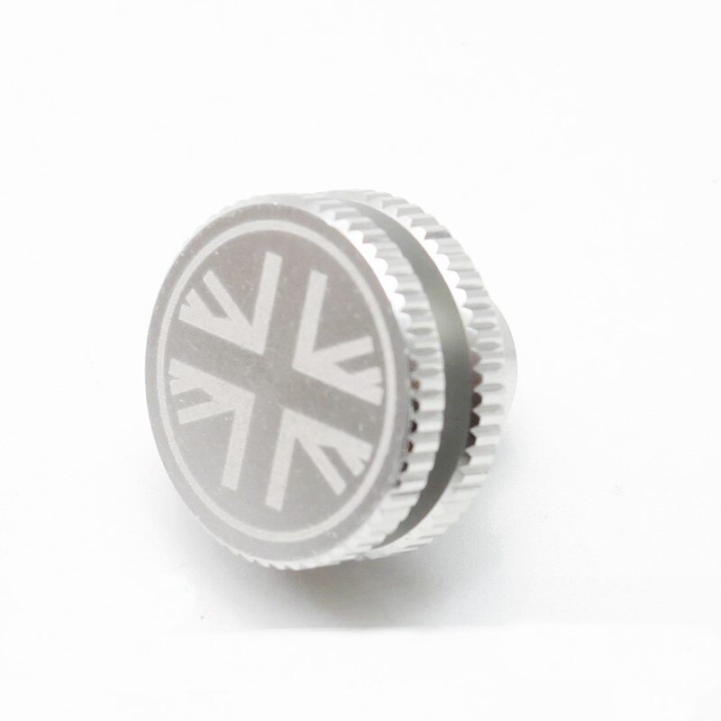 ACEOFFIX-tuerca de tija de sillín para bicicleta plegable Brompton, tornillo de fijación, accesorios decorativos: silver