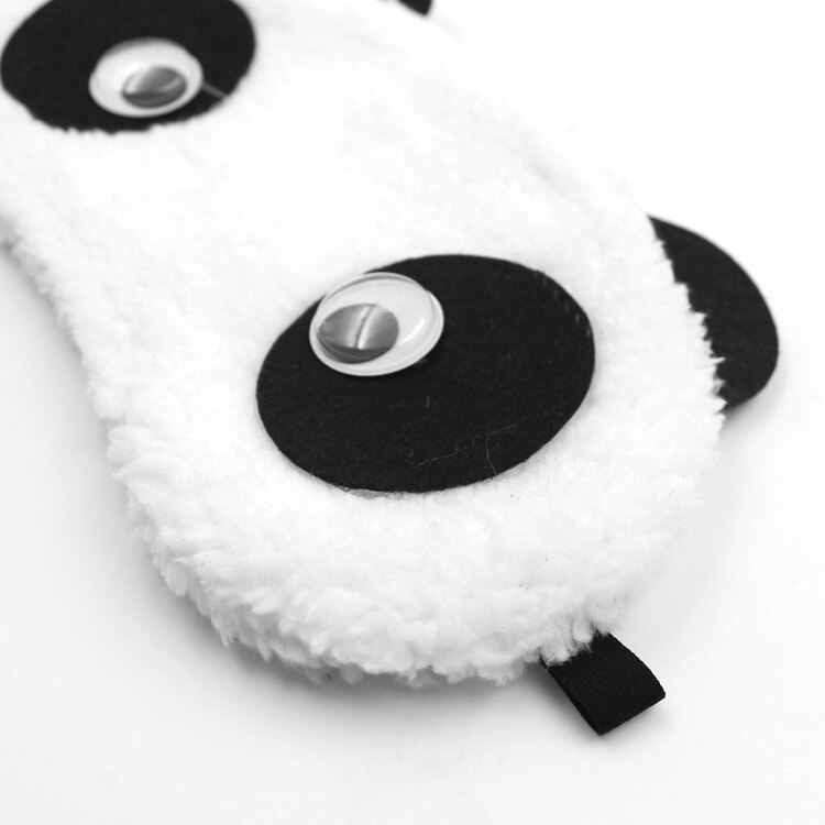 Panda sove øyelapp lur øyenskygge tegneserie blindfold søvn øyne dekke avslappende søvn