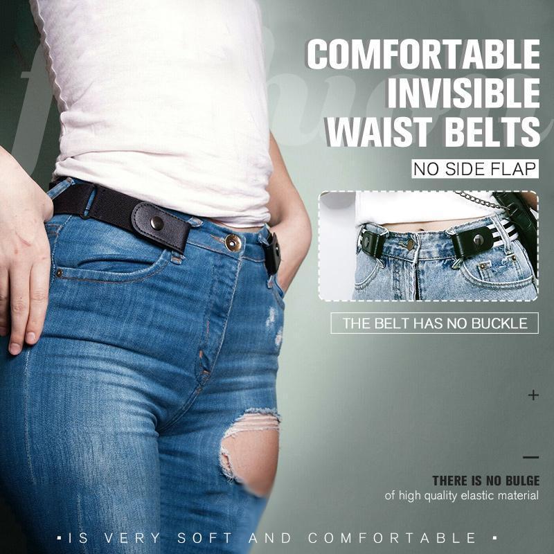 Gesp-Gratis Onzichtbare Elastische Taille Riemen Voor Jean Broek Geen Gesp Stretch Elastische Taille Riem Voor Vrouwen Man Geen gedoe Taille Riem