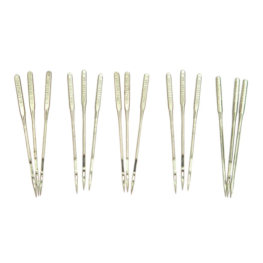 50pcs Home Sewing Machine Needles Universal Household DIY Metal Assorted Sew Needles Size 9/11/14/16/18