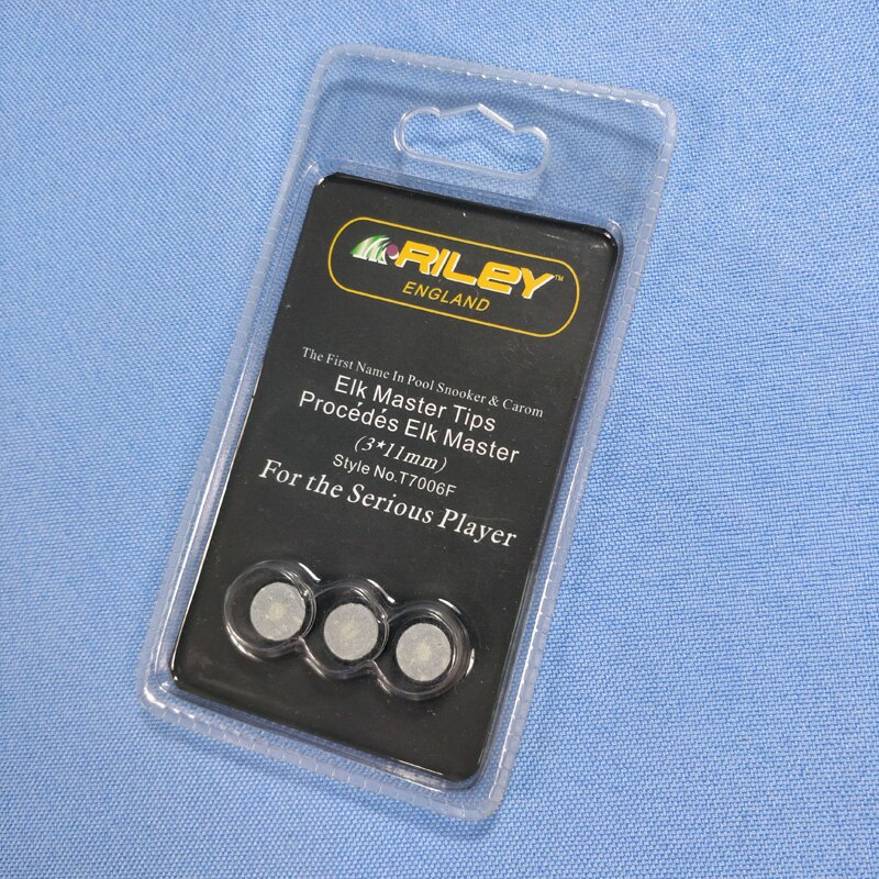 3pcs/pack 11mm snooker cue tips Pool tips Billiard accessories