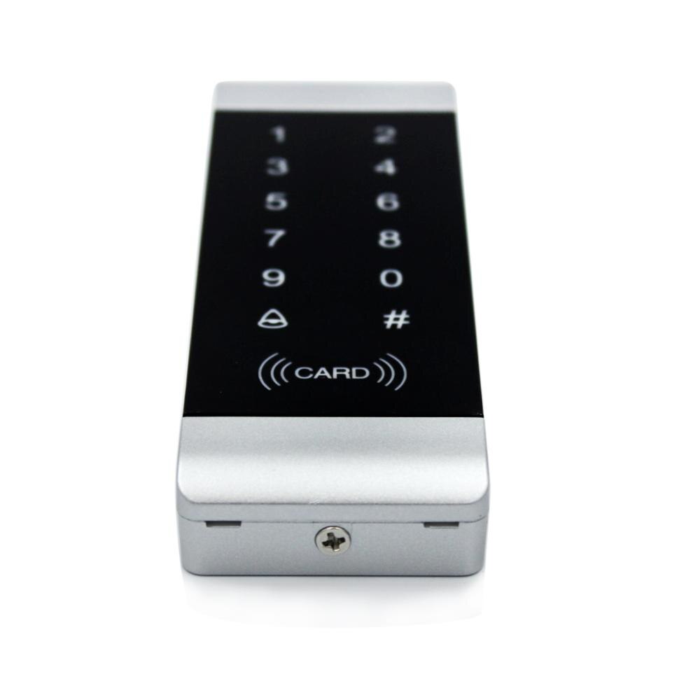125khz RFID access control Standalone Access Control keypad reader Narrow Snall Size Door Frame Touch Keypad w/ Backlight
