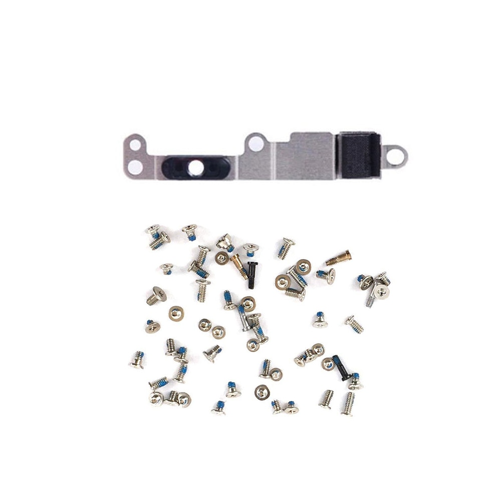 2 stks/set voor iPhone 7 7 Plus volledige set schroeven + Home Button Key Metalen Beugel Houder Vervanging