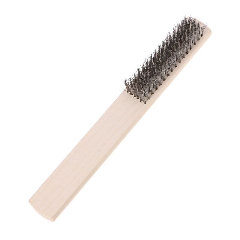 1pcs Stainless Steel Wire Brush Paint Removal Cleaning Metal Polishing Rust Cleaning Brushes Clean Tools Hand Tool