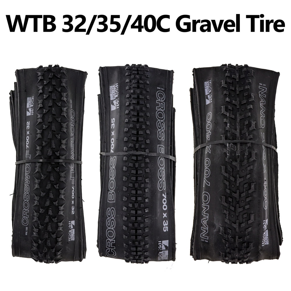 WTB 700C TCS Gravel tyre CROSSWOLF 32C/CROSS BOSS 35C/NANO 700 40C 28" Folding Clincher Cyclocross Road bike Tubeless Ready tire