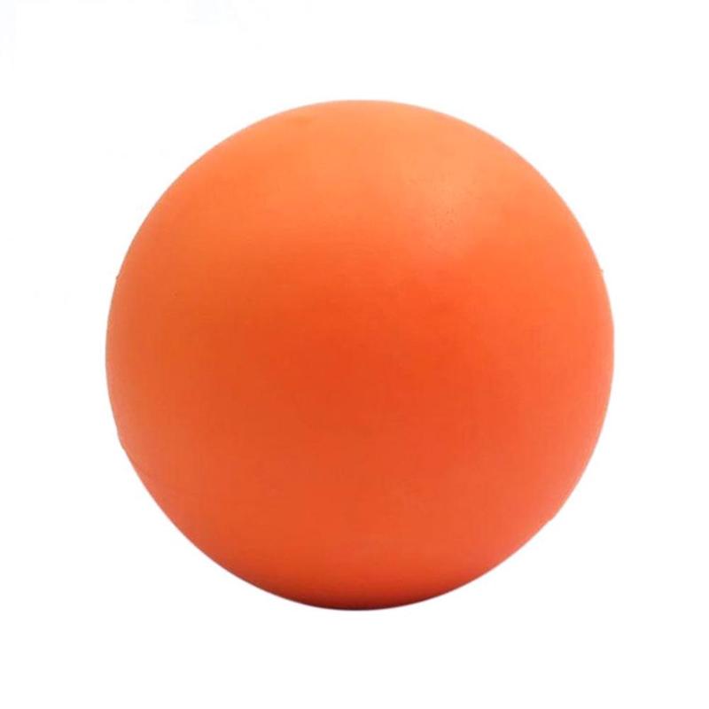 Bola de masaje TPE, pelota de Yoga para relajación muscular, Bola de ejercicio, pelota para la Fascia, masaje deportivo para aliviar el dolor, acupresión O8L8: orange