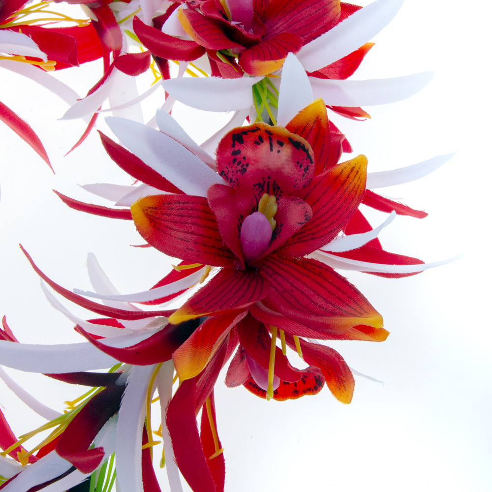 ragno giglio Orchidea Fiore fascia Hula ballerina Ragazza Copricapo Prestazioni per feste Hawaii Ghirlanda Accessori per capelli Vendita calda