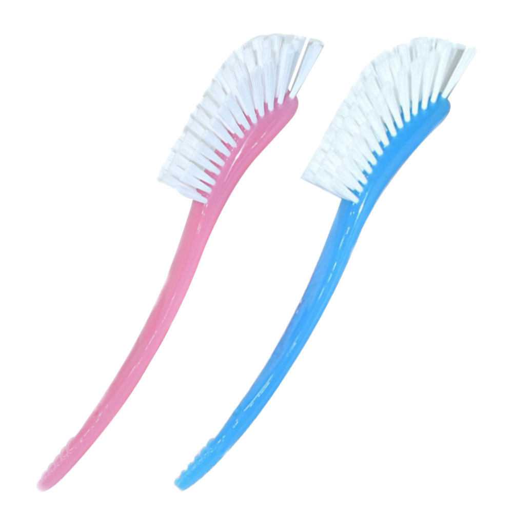 2 pièces multifonctionnel tasse brosse pratique biberon brosse ménage aspirateur tasse brosse de nettoyage (1pc dans chaque couleur, bleu, rose): Default Title