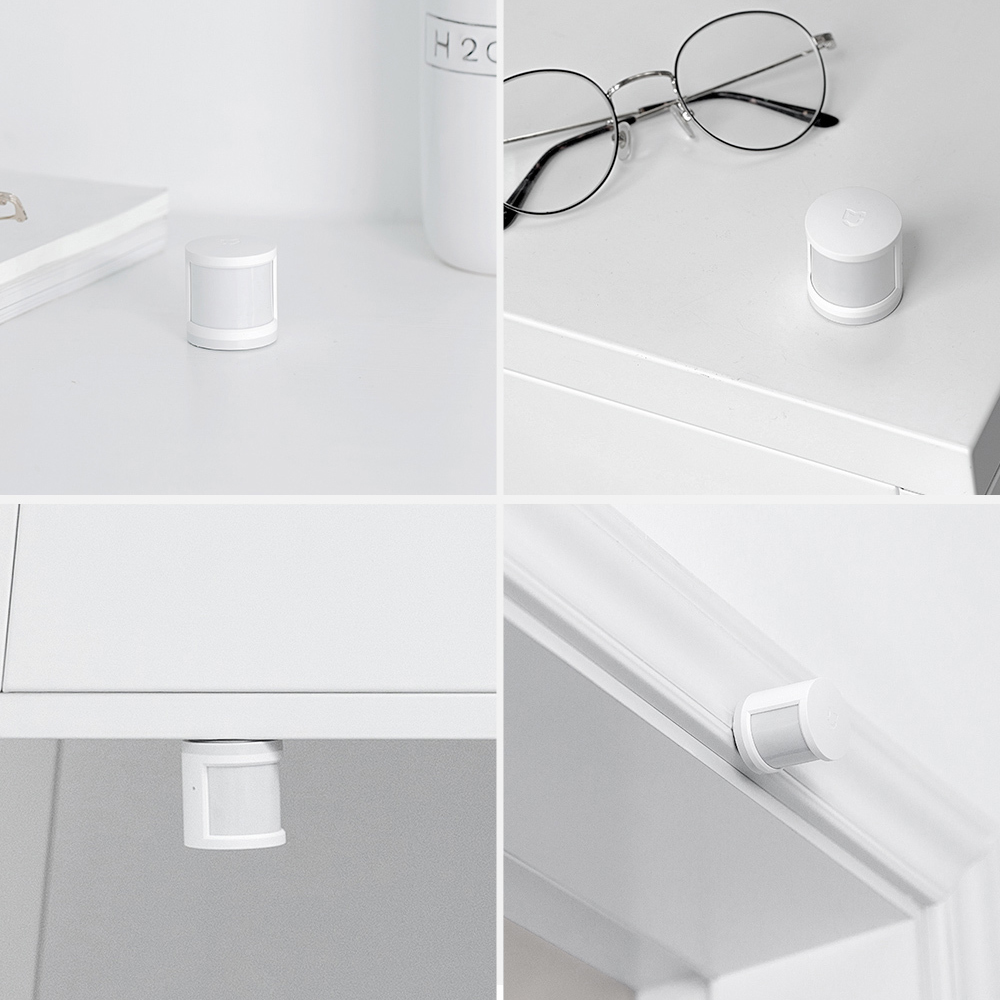 Xiaomi sensor de corpo humano original ou suporte, suporte com 360 graus de rotação livre, sensor de movimento base opcional